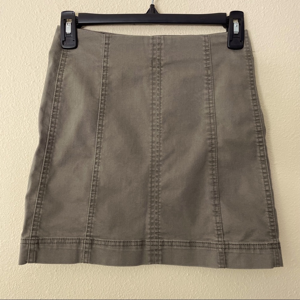 Rewash Denim Skirt Olive Green Size 1/25
